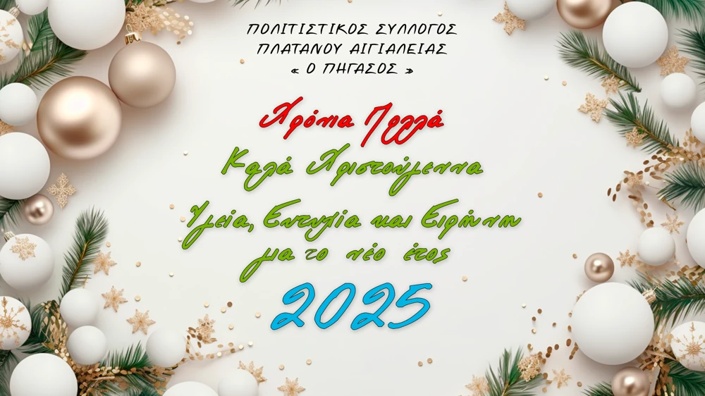 xmas new year card 2025